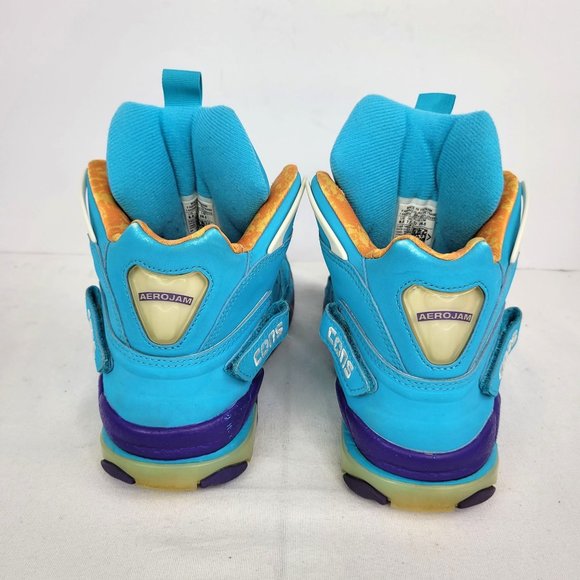 Converse Aero Jam Charlotte Hornets Men's Basketball Shoes 144260C US Size 8.5 - Picture 4 of 8